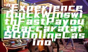 "Experience Quick Wins with Fast Payout Baccarat at SG Online Casino"